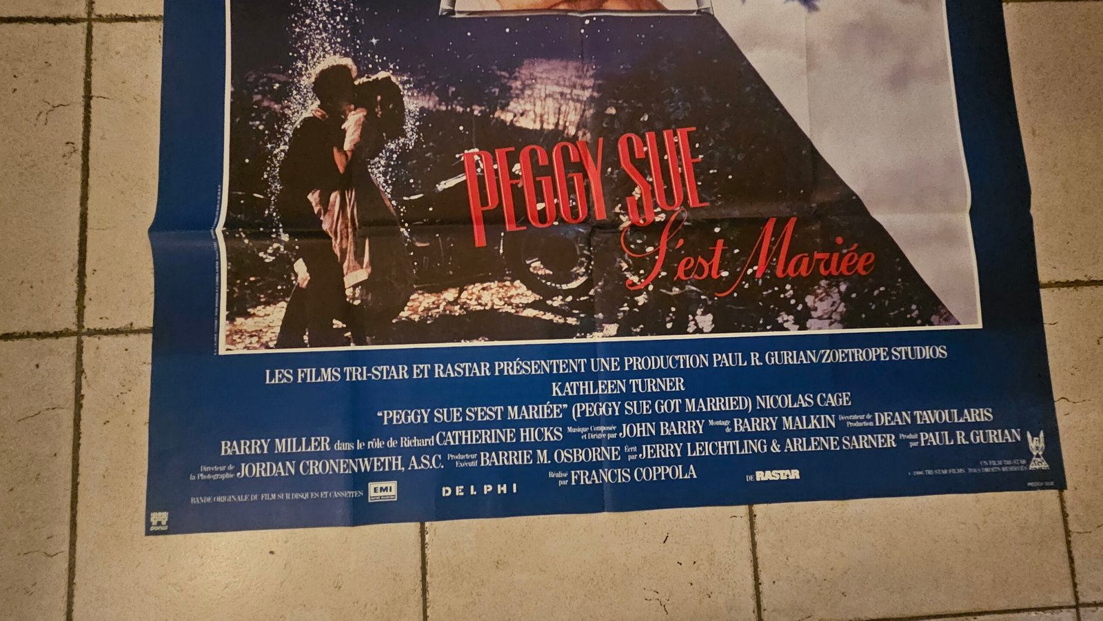 Affiche ORIGINALE 120x160cm Peggy Sue s'est mariée – Image 2