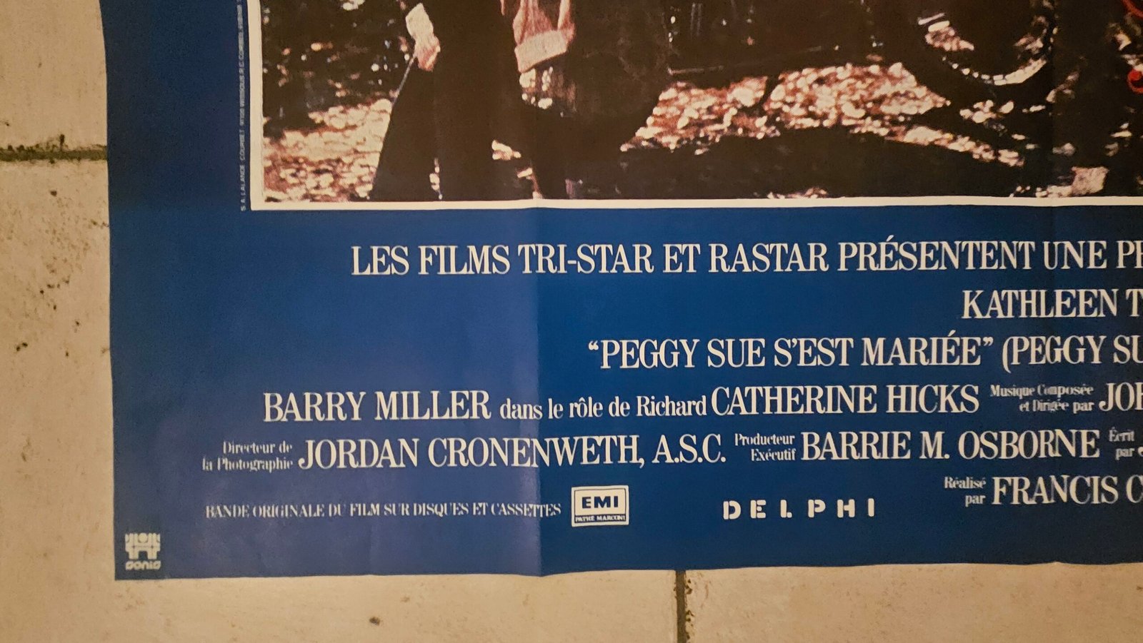 Affiche ORIGINALE 120x160cm Peggy Sue s'est mariée – Image 3