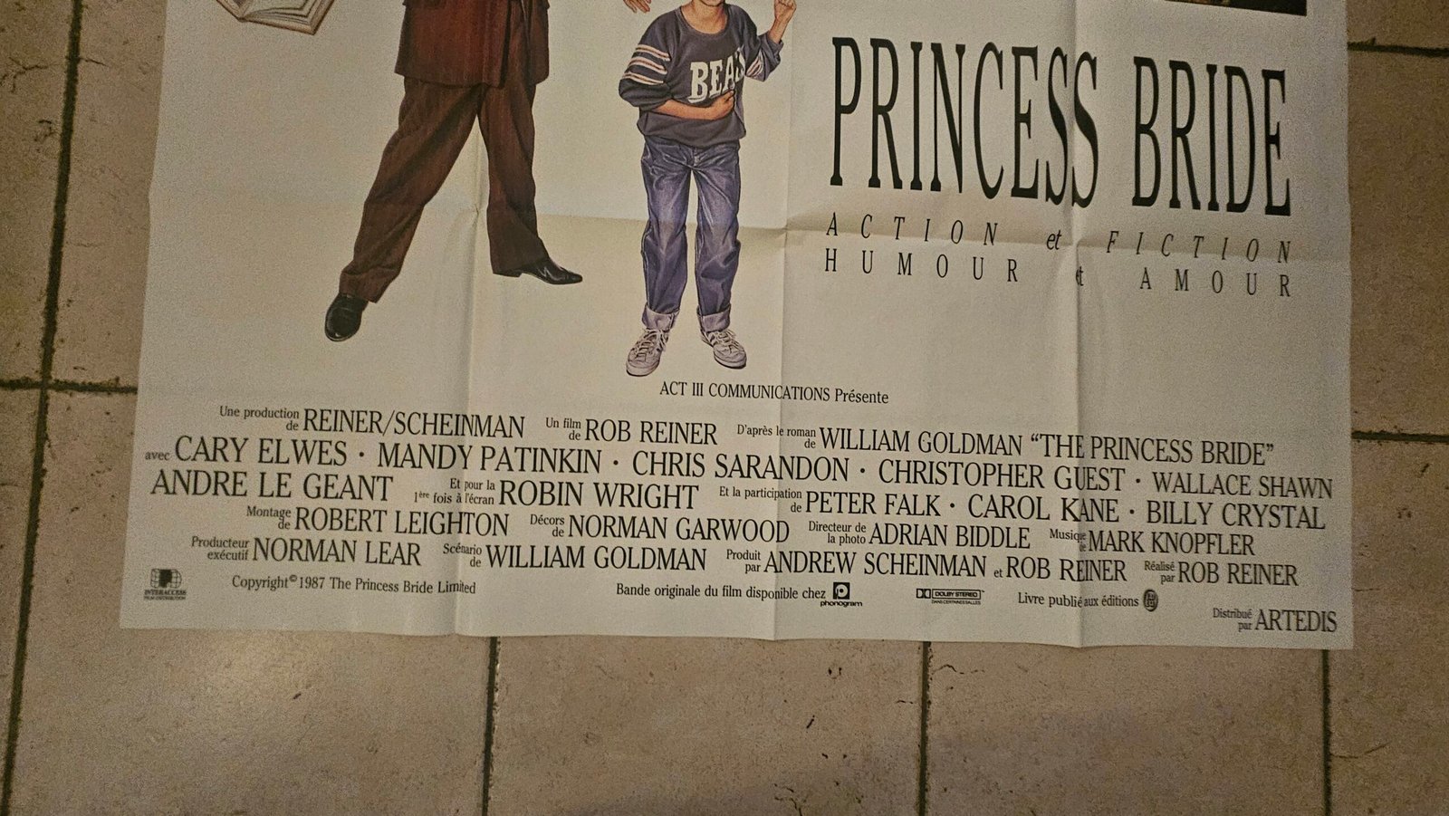 Affiche ORIGINALE 120x160cm Princess Bride – Image 5