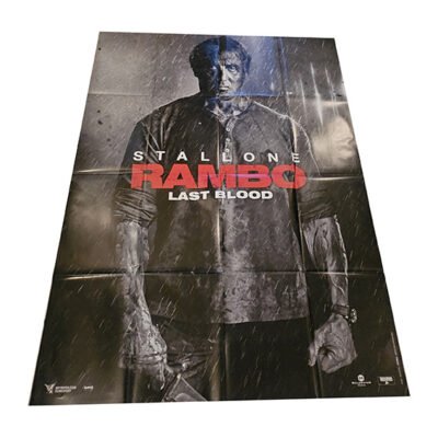 Affiche ORIGINALE 120x160cm Rambo Last Blood