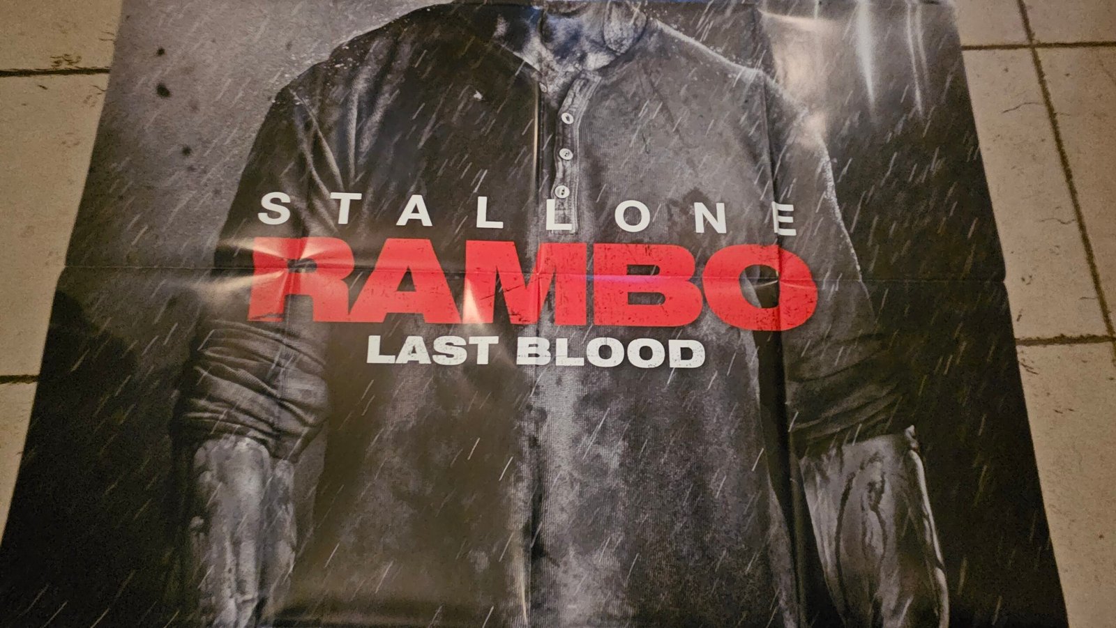 Affiche ORIGINALE 120x160cm Rambo Last Blood – Image 6