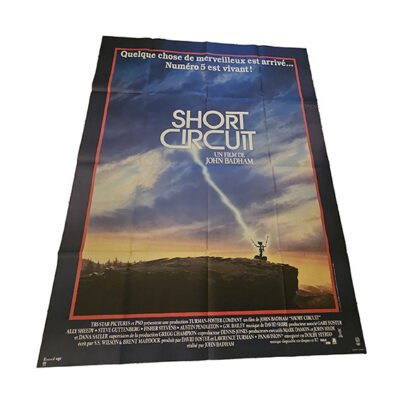 Affiche ORIGINALE 120x160cm  Short Circuit