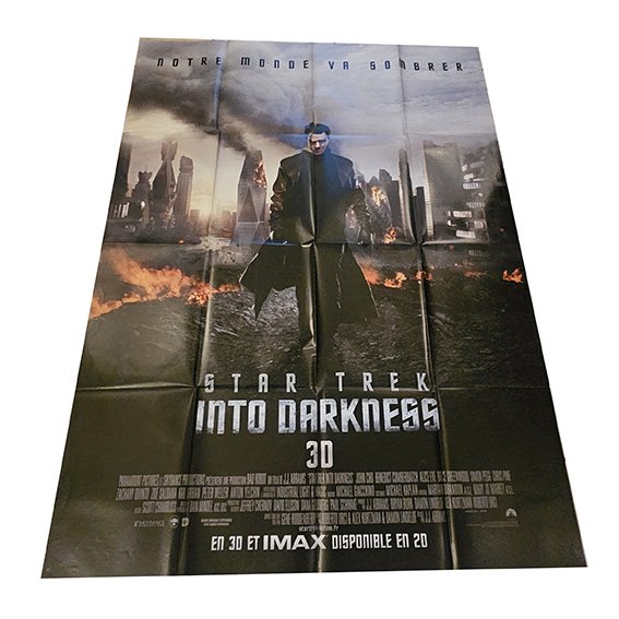 Affiche ORIGINALE 120x160cm Star Trek into Darkness