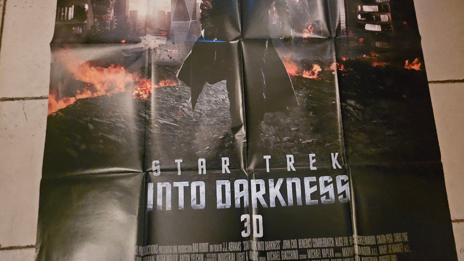 Affiche ORIGINALE 120x160cm Star Trek into Darkness – Image 3