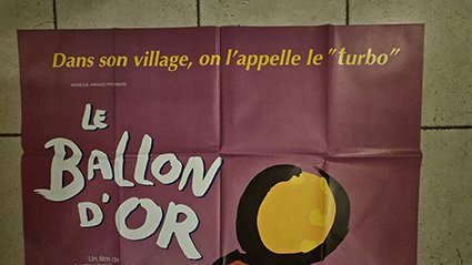Affiche ORIGINALE 120x160cm Le ballon d'or – Image 2