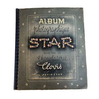ALBUM PHOTOGRAPHIQUE STAR ÉDITÉ PAR LA CHOCOLATERIE CLOVIS S.P.R.L. – PEPINSTER