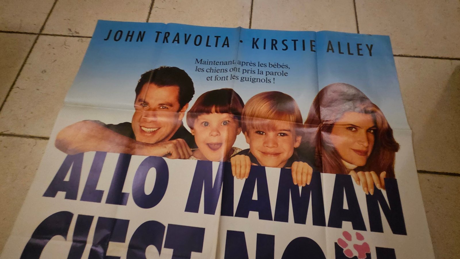 Affiche ORIGINALE 120x160cm Allô maman, c'est Noël – Image 5