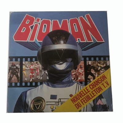 45T – Bioman chanté par Bernard minet