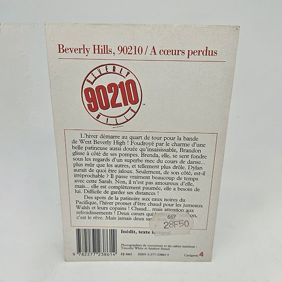 Livre j'ai lu Beverly Hills 90210 A coueur perdus – Image 3