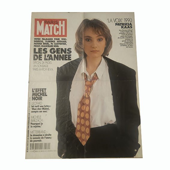 Affiche publicitaire Patricia Kaas Paris Match 58,5x76 cm