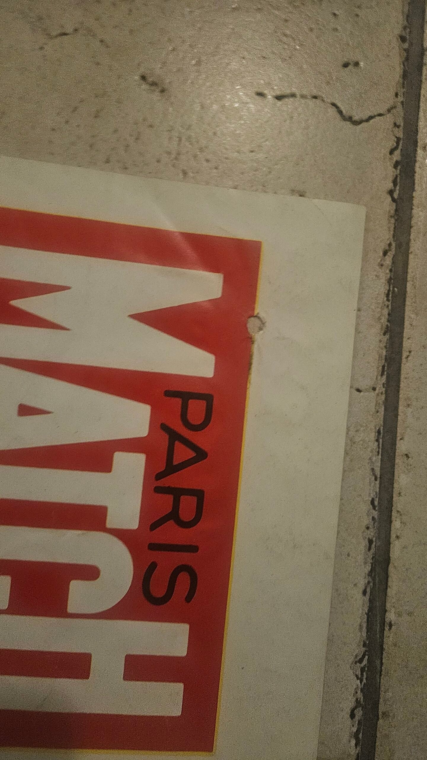 Affiche publicitaire Patricia Kaas Paris Match 58,5x76 cm – Image 5