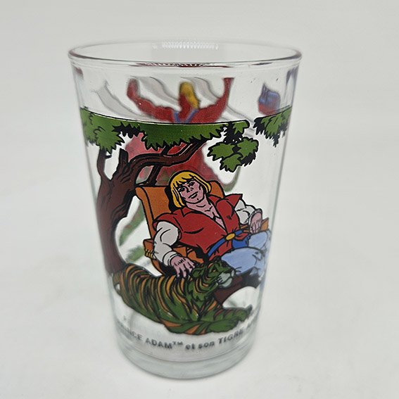 Verre à moutarde Les Maîtres de l’Univers 1985 – Verre vintage Musclor