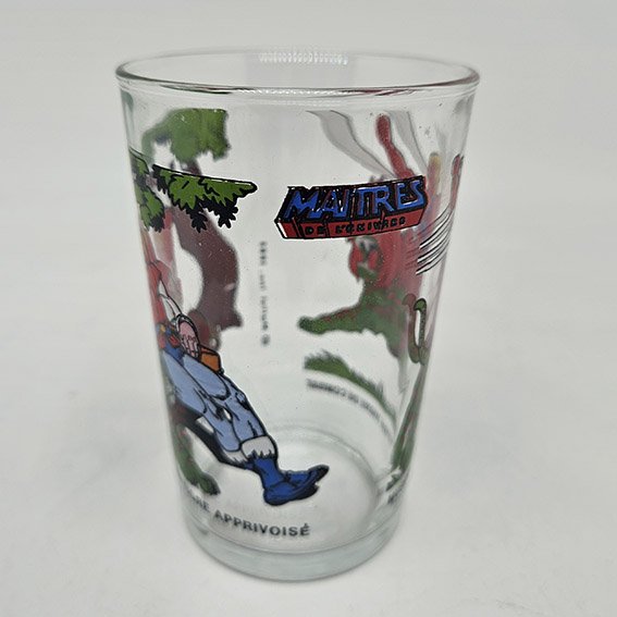 Verre à moutarde Les Maîtres de l’Univers 1985 – Verre vintage Musclor – Image 7
