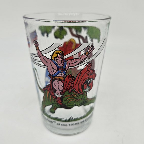 Verre à moutarde Les Maîtres de l’Univers 1985 – Verre vintage Musclor – Image 5