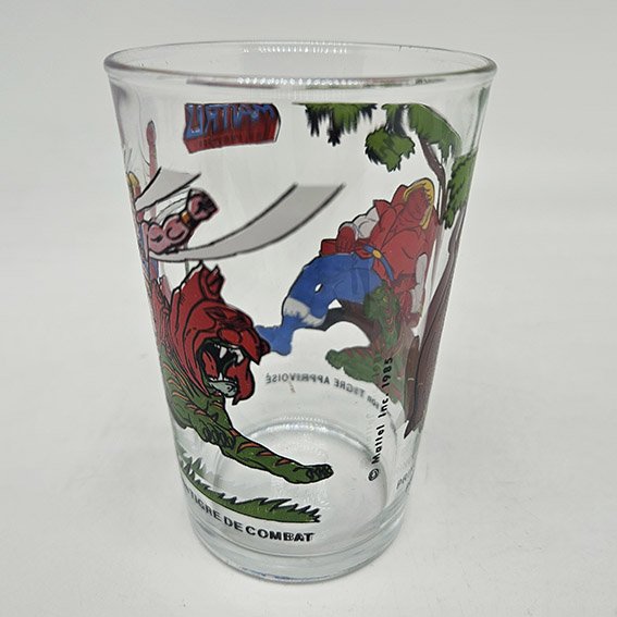 Verre à moutarde Les Maîtres de l’Univers 1985 – Verre vintage Musclor – Image 4