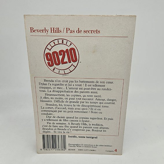Livre j'ai lu Beverly Hills 90210 pas de secrets – Image 3